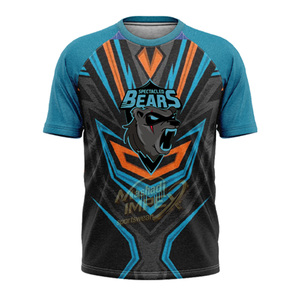เสื้อฟุตบอลแบบไร้แขน คอวี ทรงเข้ารูป สำหรับผู้ชายและเยาวชน แบบซับลิเมชั่นสั่งทำพิเศษ ระบายอากาศได้ดี พร้อมชื่อทีมและชื่อผู้เล่น สำหรับฟุตบอล 7 คนต่อทีม - Product Image 3