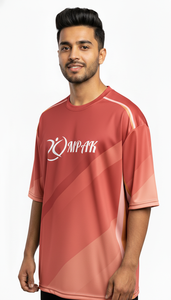 T-shirt Homme Oversize Sublimation Streetwear Décontracté Mode Quotidienne Coupe Classique Polyester/Coton Respirant Anti-Plis - Product Image 4