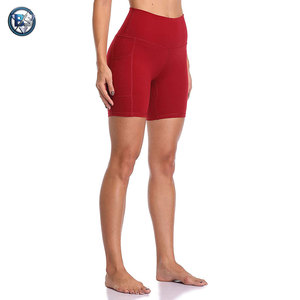 Shorts Deportivos de Cintura Alta para Mujer, Tela Suave y Elástica para Entrenamiento Físico, Deportes y Ropa Deportiva Informal - Product Image 6