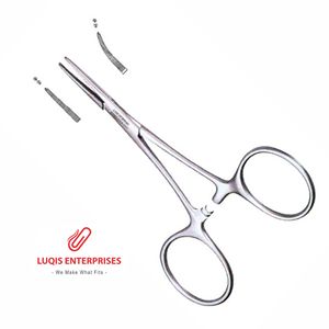 Micro-pince à moustiques 1x2 dents, forceps hémostatique chirurgical en acier inoxydable, instrument médical chirurgical - Product Image 4