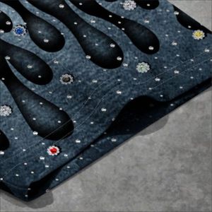 Camiseta de algodón grueso personalizada para hombre, estilo urbano, con estampado gráfico DTG, talla grande, ropa de verano, Raim Stone, venta al por mayor. - Product Image 5