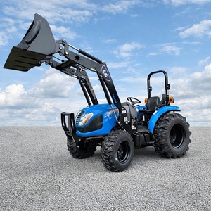 Chargeuse-pelleteuse compacte LS abordable 4x4, mini-tracteur avec chargeur frontal et accessoire d'excavation arrière pour usage agricole et de construction - Product Image 4