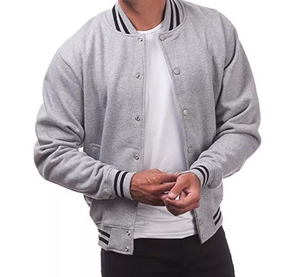 Baseball Varsity College Letterman Canvas <b>Jacket</b> High Quality Polyester Cotton Cartoon Patchwork Hooded Reversible Unisex - Product Image 4