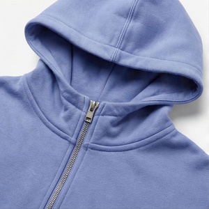 Sudadera con capucha para mujer con bolsillo, forro polar de algodón personalizado, manga larga, cierre de cremallera, tops de invierno para mujer, ropa urbana, color personalizado - Product Image 4