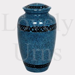 Urne funéraire apaisante pour cendres d'adulte, taille moyenne, souvenir commémoratif, conteneur pour cendres, design élégant et réconfortant - Product Image 2