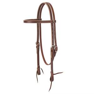 Selle Western en cuir avec arceau en bois et harnais en laiton, rênes et bride avec caractéristiques de protection - Product Image 3