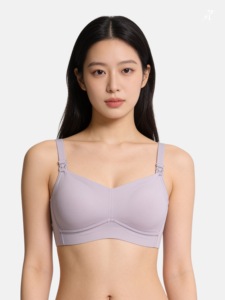 Soft Everyday Nursing <b>Bra</b> Wireless Full Cup Modal Cotton Maternity <b>Bra</b> - Product Image 5