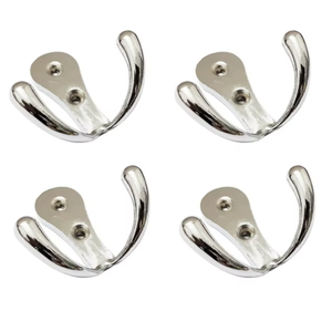 Premium Stainless Steel 5 Hook Adjustable Modern Wall Mounted Coat <b>Rack</b> Heavy Duty Towel Robe Clothes Key Holder Bathroom - Product Image 1