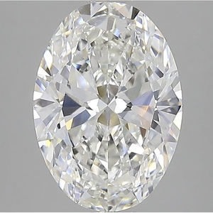 Diamant non monté certifié IGI 5.05 ovale VS1, diamant cultivé neuf - Product Image 1
