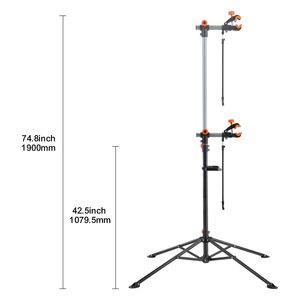 Supporto per Riparazione Bici 80 Libbre, Cavalletto Regolabile in Acciaio Resistente con Base Magnetica per Manutenzione Biciclette - Product Image 4