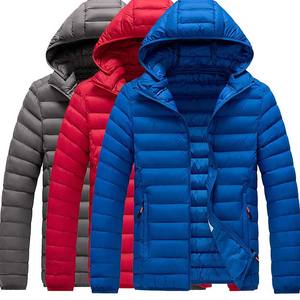 เสื้อแจ็คเก็ตพัฟเฟอร์มีฮู้ด ดีไซน์ลายควิลท์ ปิดด้วยซิป มีกระเป๋าข้างสองช่อง ปลายแขนเสื้อยางยืด ฮู้ดถอดออกได้ เสื้อแจ็คเก็ตน้ำหนักเบา สำหรับผู้ชายและผู้หญิง - Product Image 1