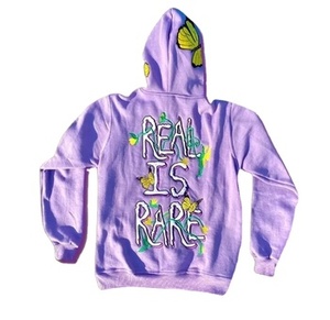 Vente en gros : Sweat à capuche épais pour homme, sans cordon de serrage, entièrement zippé, avec patchwork, broderie et blocs de couleurs, modèle essentiel personnalisable, design sur mesure - Product Image 2