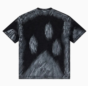 Mens Acid Wash T <b>Shirt</b> Vintage Solid Color Casual Oversized Streetwear Cotton Short Sleeve Trendy Summer Tee - Product Image 6