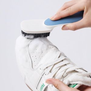 Lot de 2 brosses à linge à poils doux pour nettoyer les chaussures et les taches sur les vêtements, outil de nettoyage ménager - Product Image 4