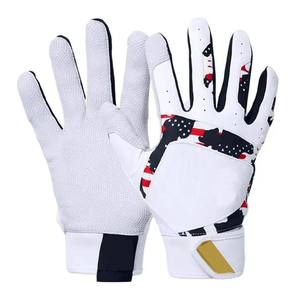 Latest Quality Baseball Batting Gloves New Design Comfort feel soft stuff hot selling Baseball Batting Gloves in wholesale price - Product Image 4