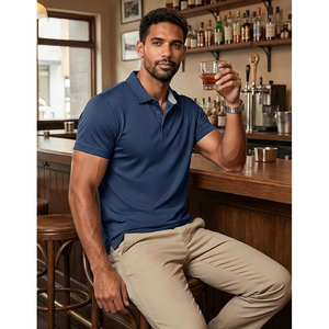 Camiseta Polo Personalizada para Hombre con Bordado, Ropa de Golf Transpirable, Proveedor de Polos Deportivos en EE. UU. - Product Image 4