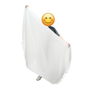 Robe Abaya Ihram élégante en coton 100% à deux pièces sans manches pour le Hajj et l'Omra - Product Image 2