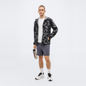 Wholesale Men's Camouflage Print Hooded Soft Shell <b>Jacket</b> Zip Front Water Resistant Regular Fit All Seasons Outdoor Wear - Product Image 4