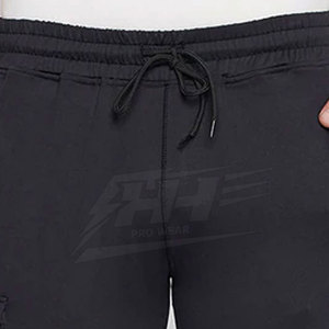 กางเกงวอร์มออกกำลังกายผู้ชาย แห้งเร็ว สำหรับฝึกซ้อมในยิม ขายส่ง ทรงเข้ารูป ผ้าฝ้ายผสมโพลีเอสเตอร์ - Product Image 6