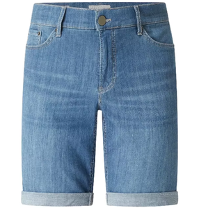 Pantalones Cortos de Mezclilla Tejida Oscura de Cintura Alta para Hombre, 100% Algodón, Lavado a la Piedra, Estilo Casual de Verano, Venta al por Mayor OEM - Product Image 1