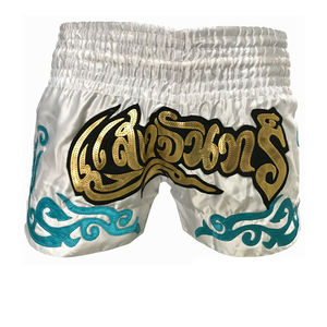 Pantalones Cortos de Muay Thai Sublimados Personalizados para Hombre, Cómodos y de Venta Caliente, Pantalones Cortos de Kick Boxing y Muay Thai Personalizados para Adultos - Product Image 1