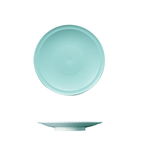 XUELI Luxury Elegant Exquisite Geometric Pattern Disposable <b>Plastic</b> <b>Tray</b> Dish BPA Free Environmentally Friendly Party Family - Product Image 5