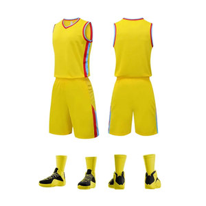 Ensemble de maillots de basket-ball rose personnalisé, col en V, sans manches, en mesh, uniforme d'équipe, nom et numéro 00, 100% polyester, impression sublimée pour adultes - Product Image 1