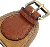 Bandoulière de chasse et de tir haute pression robuste pour munitions, avec pochettes MOLLE en toile et cuir, 5 emplacements sécurisés