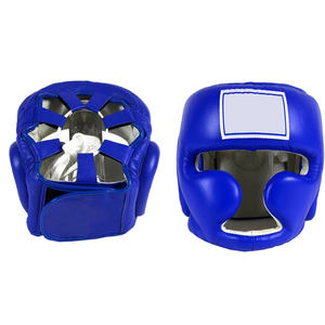 Boxing Head Guard Adjustable <b>Hook</b> and Loop Protective Headgear Supplier Wholesale Supply Low MOQ Quick Turnaround - Product Image 4