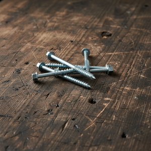 Tornillos de Techo Industriales de Acero al Carbono ANSI, con Certificación BIS, Marca PDC, Galvanizados en Zinc, Métricos/Pulgadas, Clase 4.8 6.8, Cabeza Hexagonal, Venta al Por Mayor - Product Image 1