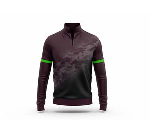 Custom Soccer Team Water Zip Jacket Wholesale Jacket Manufacturer <b>Men</b> Women Youth Sportswear Quick Dry Team <b>Pullover</b> - Product Image 3