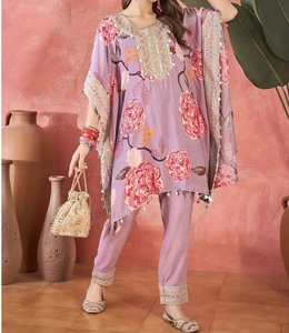 New Designer <b>Kaftan</b> Kurta For Women Western Ladies Ethnic <b>Kaftan</b> Set Batwing Sleeves Loose Fit <b>Kaftan</b> Party Festival Wear <b>Kaftan</b> - Product Image 4