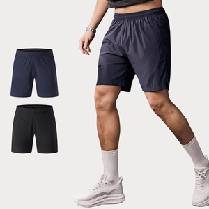 Pantalones Cortos Deportivos Extra Grandes para Hombre, de Alta Calidad, con Cordón Ajustable, Bolsillo Trasero, Pantalones Cortos Deportivos para Hombre, de Secado Rápido, para Gimnasio - Product Image 2