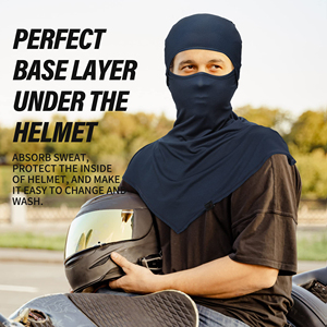 Breathable Summer Long <b>Balaclava</b> Neck Gaiter For Cycling Motorcycling UV Protection Cooling Full Face Mask Outdoor Headwear - Product Image 4