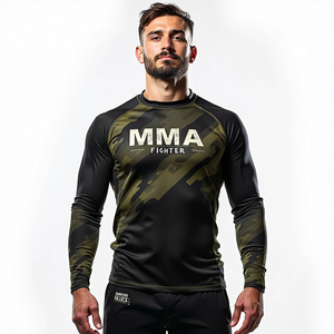 Camiseta Deportiva de Compresión de Manga Corta para Hombre, Color Granate con Estampado Gráfico Dorado, Personalizada, para Entrenamiento Atlético, Gimnasio, Rendimiento Deportivo - Product Image 5