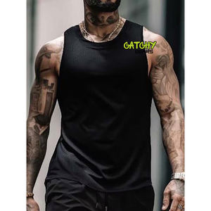 Débardeur Homme Sans Manches pour Fitness et Gym, Respirant, Séchage Rapide, Coton Spandex, Gilet de Sport d'Été pour Hommes – Vente en Gros - Product Image 5