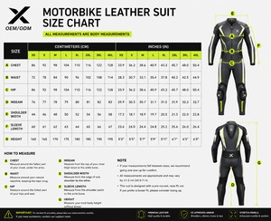 Combinaison de course moto pour homme à manches longues, en cuir respirant, colorée, pour toutes les saisons, sur mesure, fabriquée à Sialkot, Pakistan - Product Image 6
