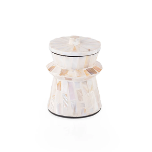 Wholesale Modern Mother of Pearl inlay <b>Box</b> with Lid Incense Burner <b>Box</b> for <b>Ramadan</b> Eid <b>Gift</b> made in Vietnam - Product Image 1