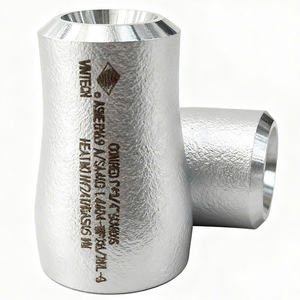 ข้อต่อลดขนาดแบบคอนเซนตริก ASME B16 9 A403 ผลิตจากเหล็กกล้าไร้สนิม ผิวเรียบ สำหรับแรงดันสูง ขนาดครึ่งนิ้วถึง 12 นิ้ว สำหรับน้ำมัน ก๊าซ และเคมีปิโตรเคมี - Product Image 1