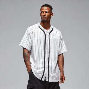 Maillots de baseball légers style maillot de football en gros, personnalisables par sublimation, coutures durables, pour équipes et clubs sportifs - Product Image 1
