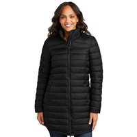 Veste matelassée longue de luxe personnalisée pour femme, imperméable, en duvet, pour l'extérieur, vêtements rembourrés, manteau d'hiver tendance pour femmes
