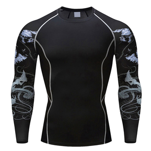 Custom Logo <b>Mens</b> Uv Sun Long Sleeve Diving Suits <b>Compression</b> Adults' Quick Dry <b>Compression</b> <b>Shirts</b> - Product Image 1