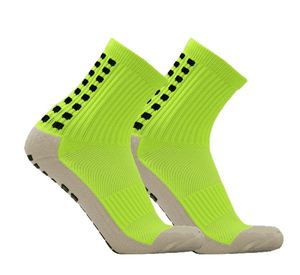 Wholesale Cotton/Bamboo Fiber Youth <b>Socks</b> Knitted Crew Football Grip <b>Socks</b> Personalize Design Non Slip Unisex <b>Socks</b> for Soccer - Product Image 3