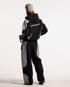 Sweat à capuche unisexe avec fermeture éclair, 100% coton molletonné, poids du tissu 300g, respirant et à séchage rapide, vêtements décontractés d'hiver - Product Image 6