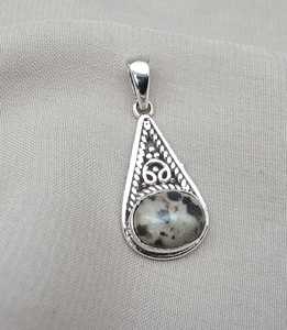 Pendentif Noreena Jasper en argent Sterling 925, bijoux faits à la main pour femmes et hommes, collier unique en pierres précieuses naturelles, cadeau - Product Image 5