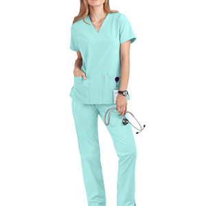 Surgical Uniforms Woman Scrub <b>Set</b> Medical Nurse Beauty Salon Workwear Clinical Scrubs Top Pant Spa <b>Doctor</b> Nursing - Product Image 1