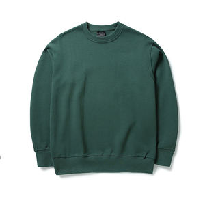 Sweat-shirt décontracté et confortable pour femme, 300 g/m², mode automne, manches longues, pull uni, grande taille - Product Image 6