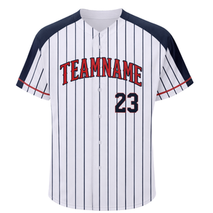 Jersey de Softbol para Mujer, Corte Ajustado, Sublimación Completa, Diseño de Rayas, Cierre de Botones, Uniforme Personalizado para Equipo con Número en la Espalda - Product Image 2
