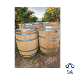 Fût en bois de chêne haute densité disponible, écologique, de qualité alimentaire, pour le stockage du vin et du whisky, 100L, 200L, 500L - Product Image 1