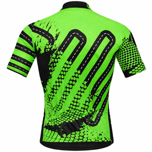 Men <b>Cycling</b> Jersey Breathable Lightweight Short Sleeve Bike Shirt Quick Dry Moisture Wicking Polyester 4 Season - Product Image 4